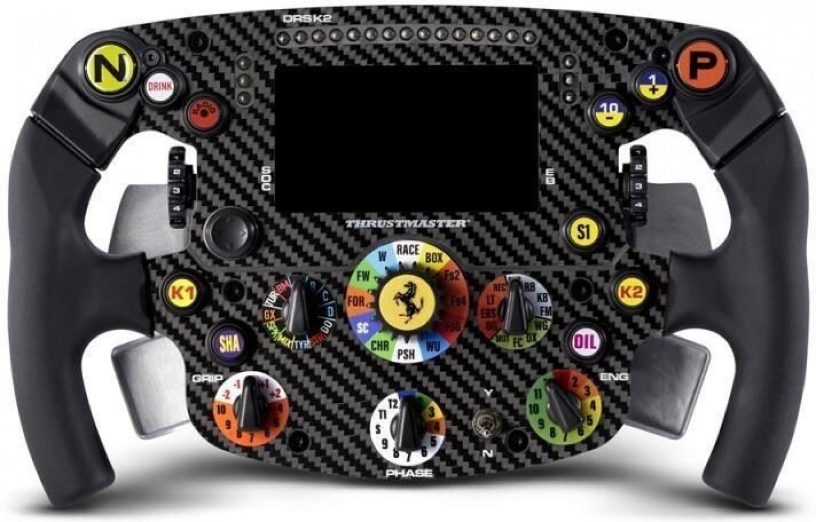 Ferrari Formula1 licensed steering wheel. A unique RoarFun world collection of steering wheels - RoarFun