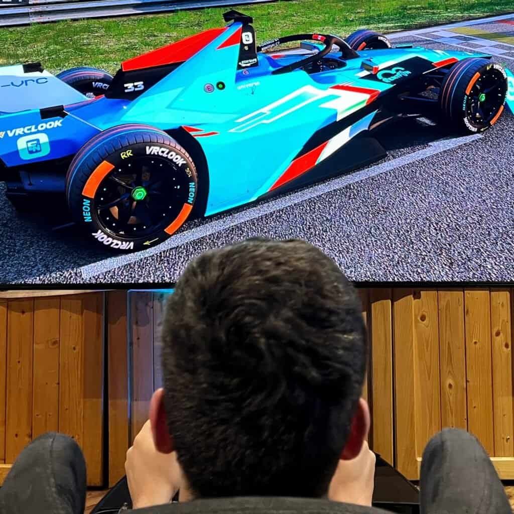 Rent formula electric simulator anywhere in EU