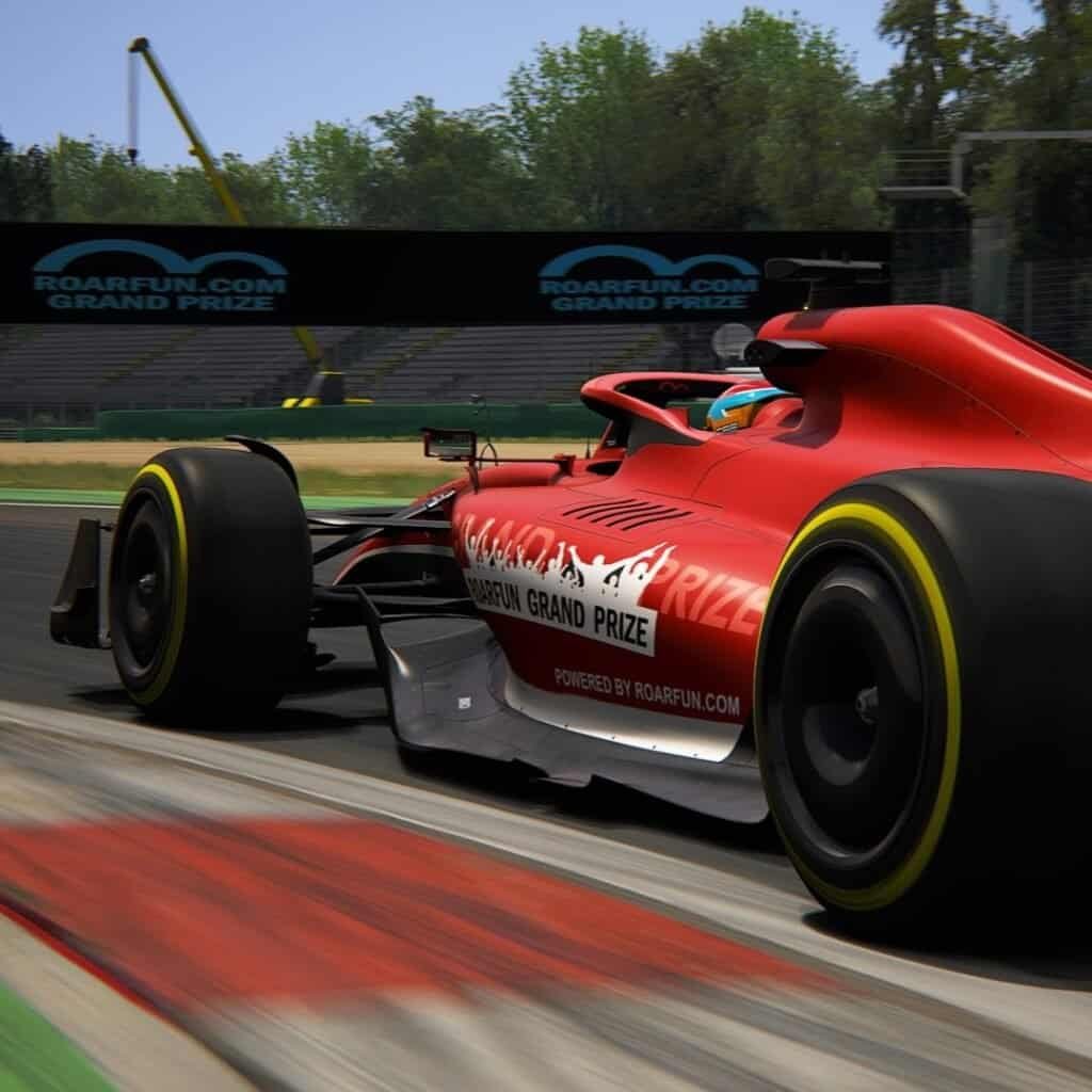 Rental Formula f1 Hybrid race simulator Monza in Vienna. Hire Hybrid Formula simulators Monza for company celebration with logo branding in European Union