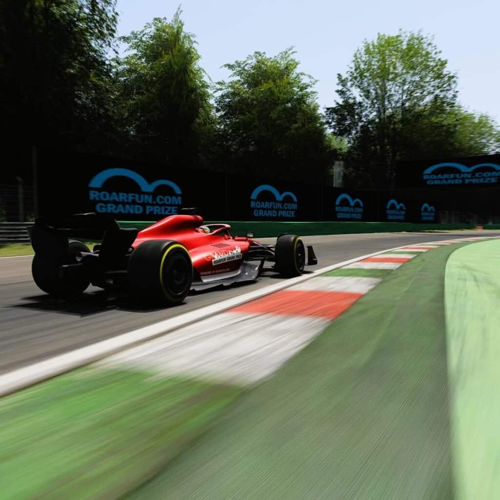 Hire Formula one hybrid race simulator Monza in United Kingdom. Hire Hybrid Formula simulators Monza for company event with support with branding in European Union