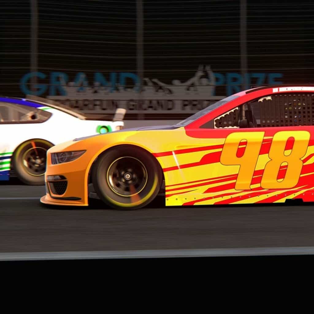 Rental racing NASCAR simulator for conference. Hire Dodge NASCAR simulator in Germany Berlin Frankfurt