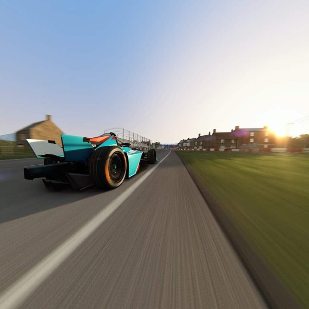 RoarFun amazing opportunity with electric sustainable future simulator hire