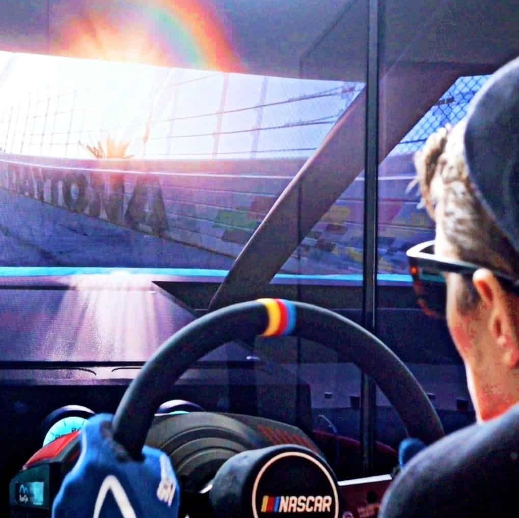 Rent NASCAR simulator rental NASCAR simulators NASCAR trucks simulator with RoarFun services