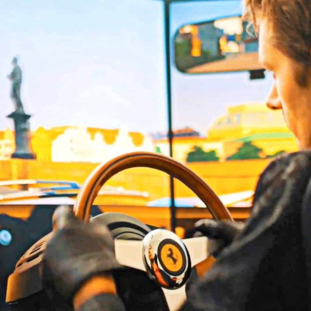 Rent classic car simulator rental vintage auto simulators e classics simulator with RoarFun services