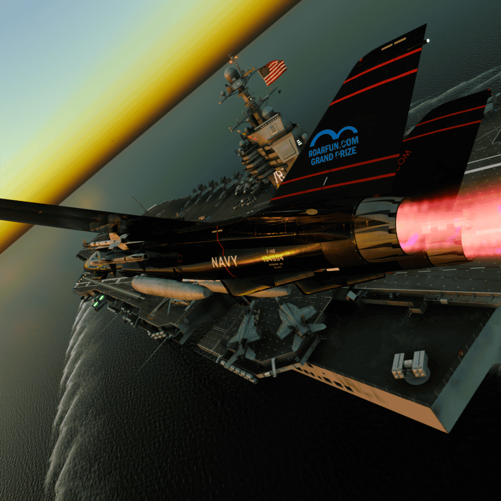 Hire Jet Fighter Simulator Top Gun in Austria Vienna. Rental jet fighter simulators for celebration with delivery with RoarFun