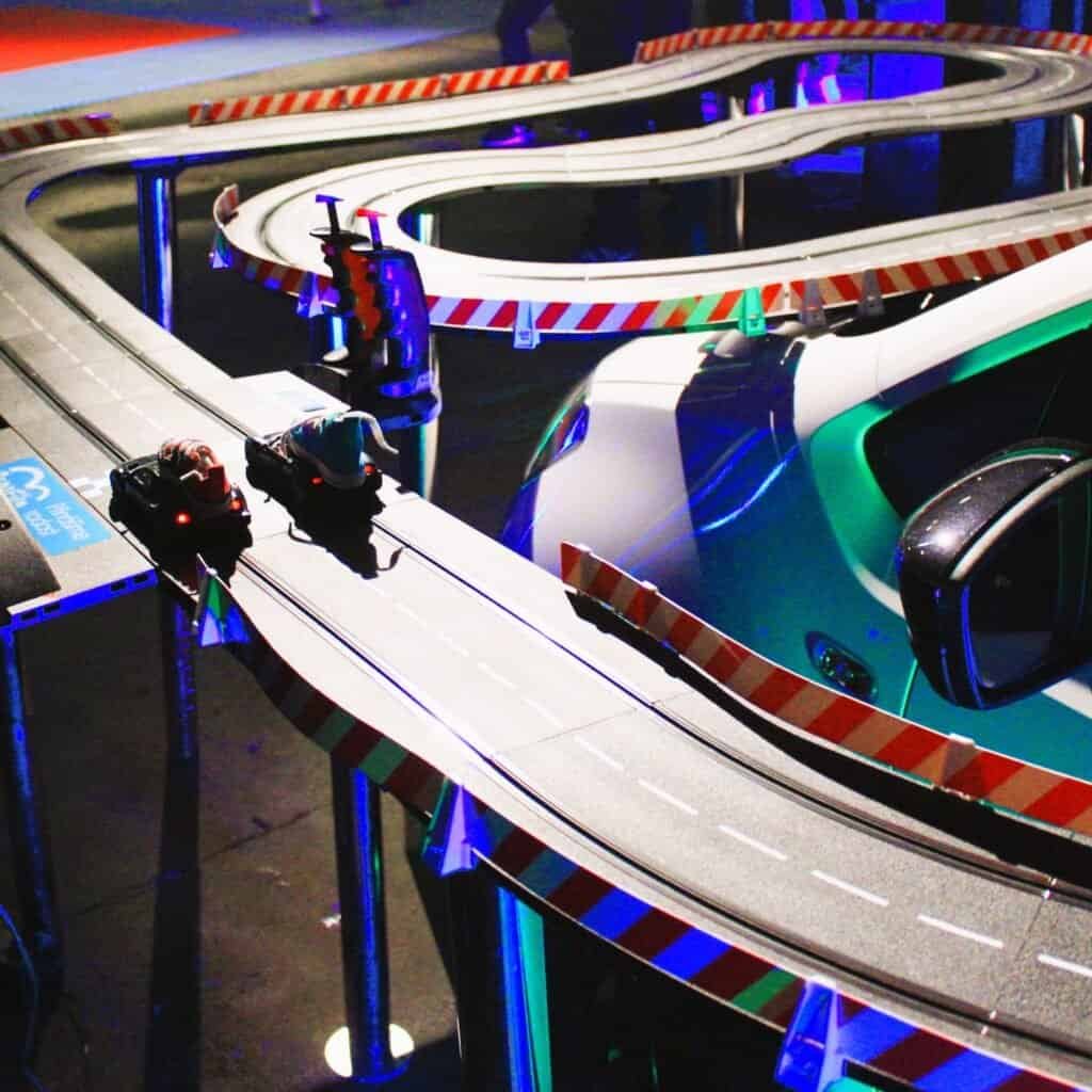 Rent Slot cars Race track for party celebrations. Rental Slot cars Race track in Austria Vienna