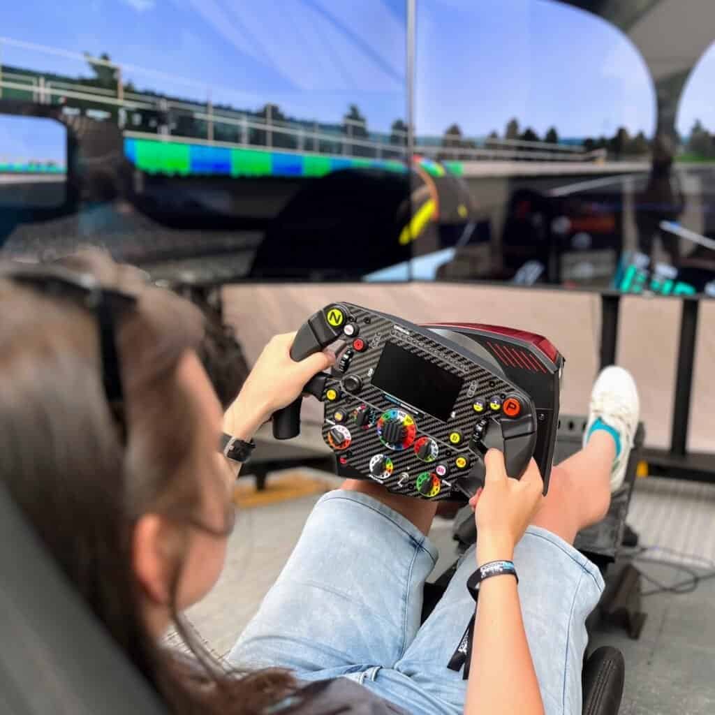Formula 1 simulator rental in Frankfurt Rome London. Rent Formula 1 simulators for company party with delivery and support