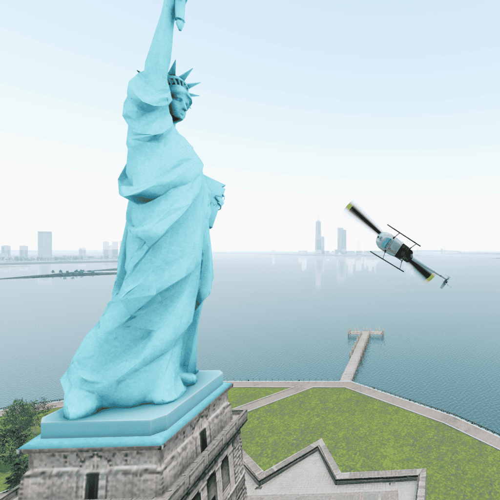 Show an airplane country pride with flying experiences by RoarFun