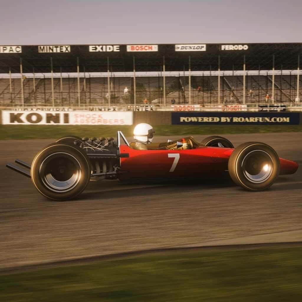 Discover Britain emotional experience with RoarFun racing simulator